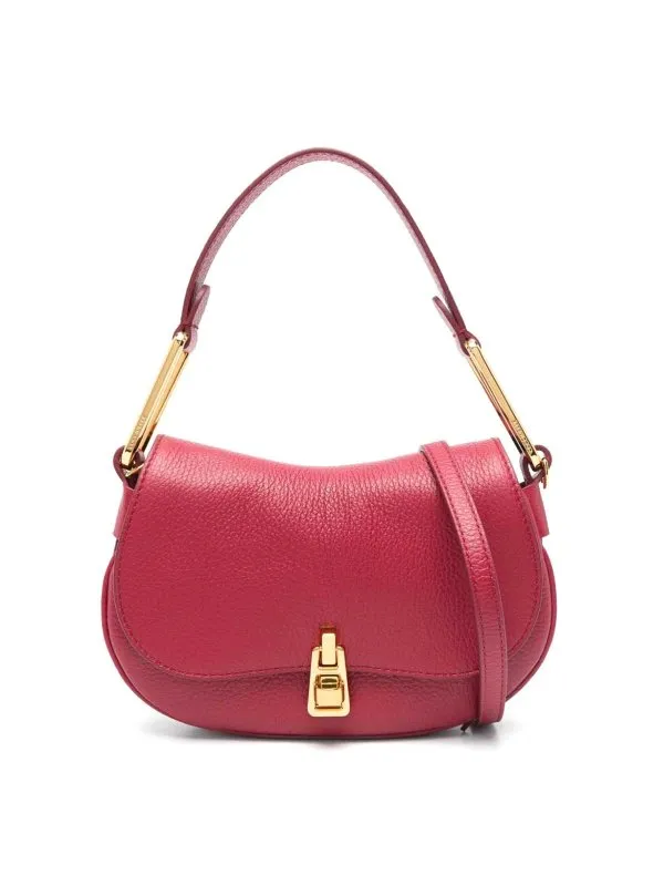 Coccinelle Sac Cabas - Beige - Rouge Clair - Femme | E1PQR580101R16