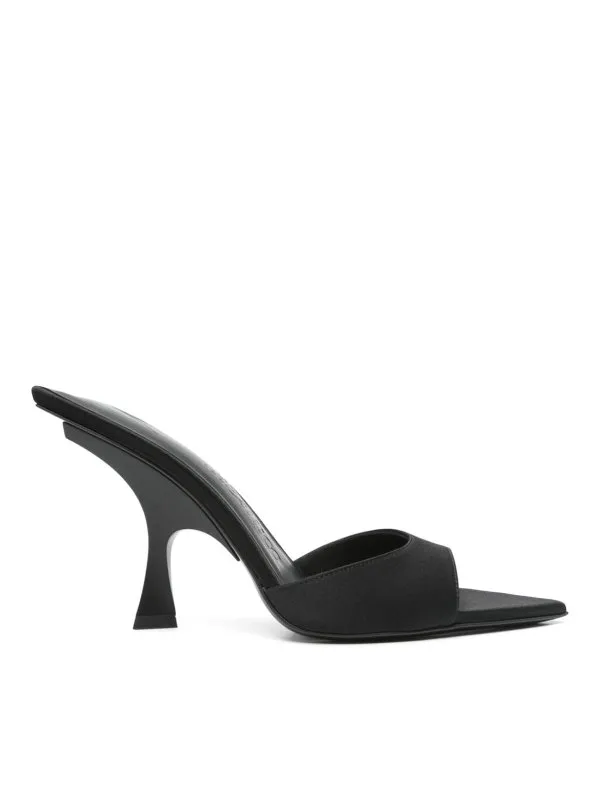 The Attico Mules - Noir - Noir - Femme | 241WSH00789VVV015AA100