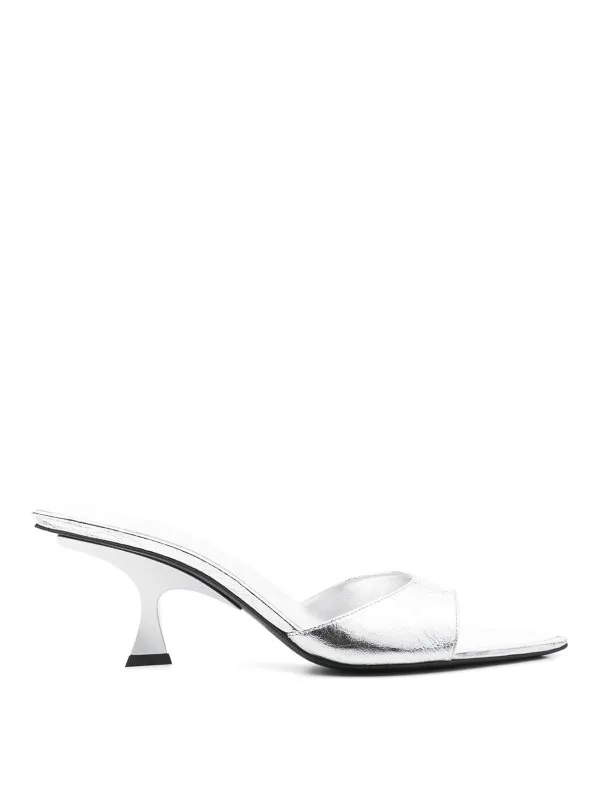 The Attico Mules - Argent - Argenté | 248WSH00838LBT070AA002