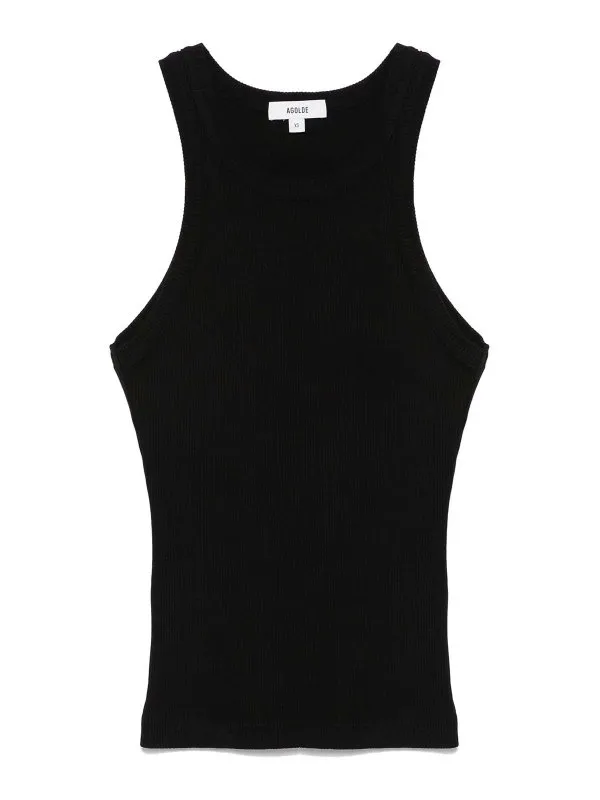 Agolde Top - Noir - Noir - Femme | A73561260BLK | thebs.com