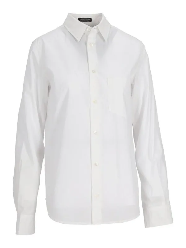 Ann Demeulemeester Chemise - Blanc - Blanc | B0011355FA555001