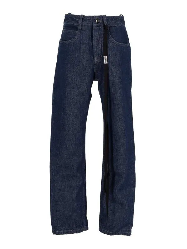 Ann Demeulemeester Short - Bleu - Bleu - Femme | B0011430FA586057