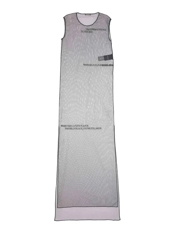 Ann Demeulemeester Robe Au Genou - Noir - Noir | B0012535FA585099