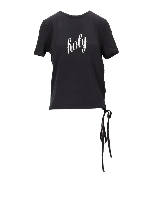 Ann Demeulemeester T-Shirt - Holy - Noir - Femme | B0012545FA206099