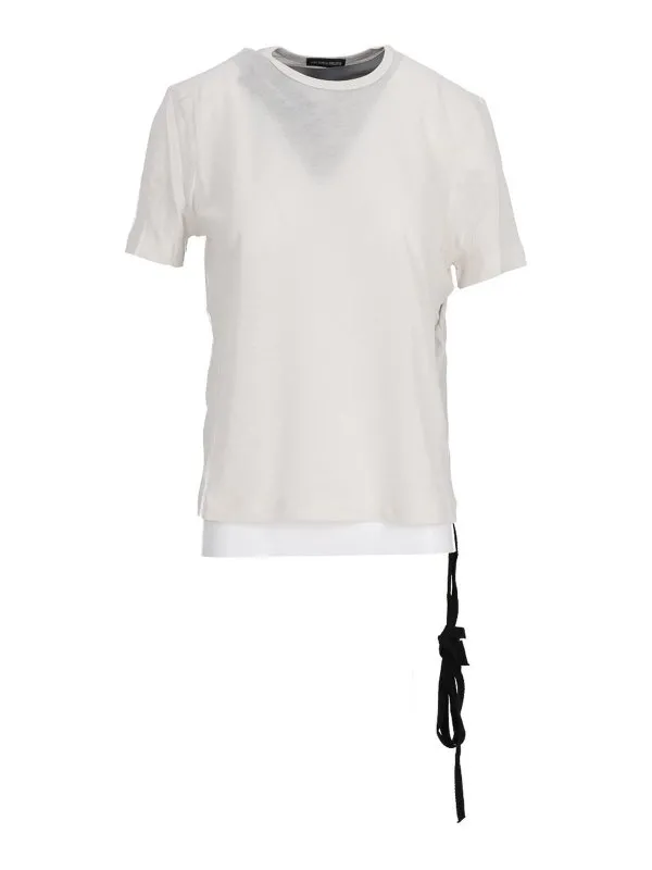 Ann Demeulemeester T-Shirt - October And The Eyes | B0012549FA206003