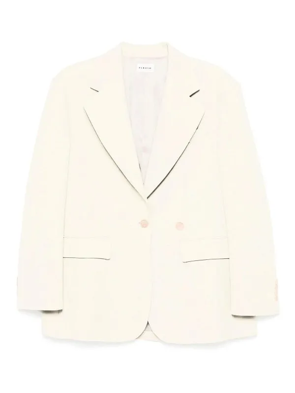 P.A.R.O.S.H. Blazer - Blanc - Blanc - Femme | D420326RAISA25002