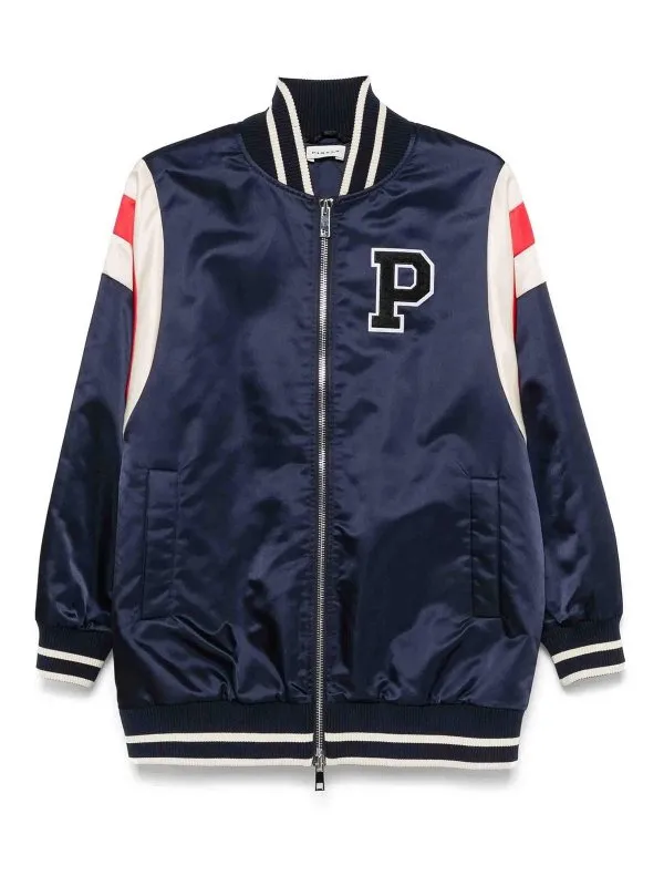 P.A.R.O.S.H. Bomber - Bleu - Bleu - Femme | D431709NOBODY812