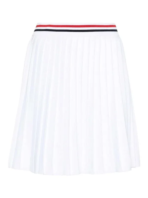 Thom Browne Mini Jupe - Blanc - Blanc - Femme | FKK139AY5502100