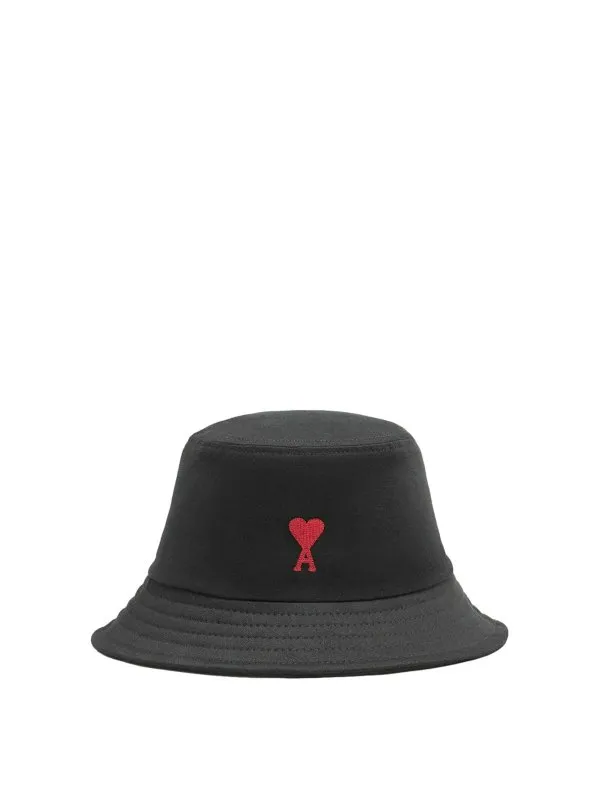 Ami Paris Chapeau - Noir - Noir - Femme | UHA246AW0041001