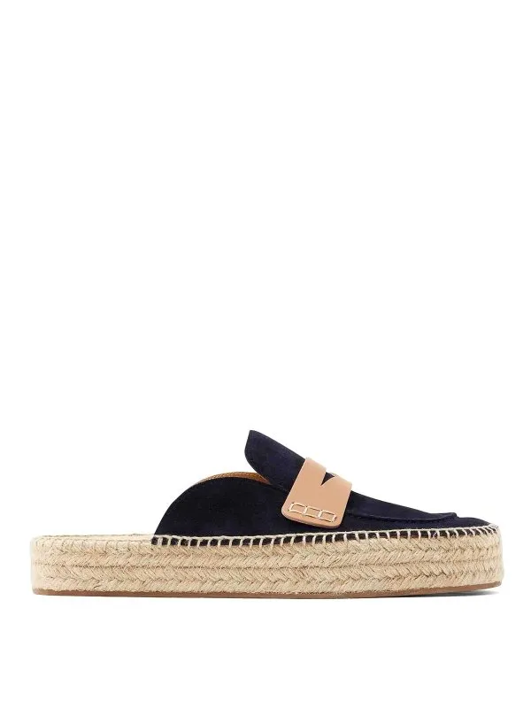 J.W. Anderson Espadrilles - Bleu Foncé - Femme | LF0055LA0240888