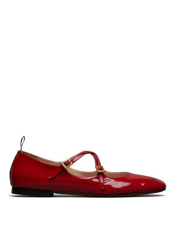 Thom Browne Ballerines - Rouge - Rouge - Femme | FFD143A00216602