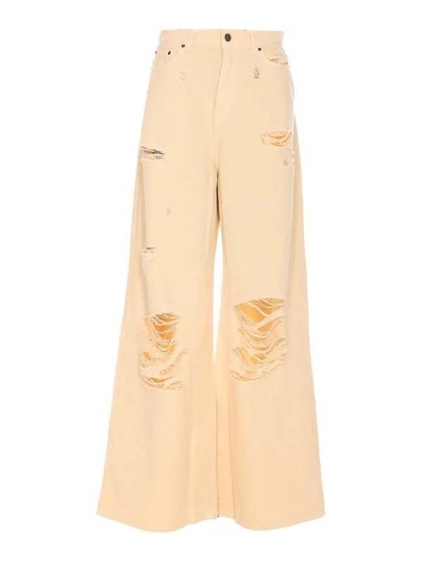 Aniye By Pantalons Décontractés - Blanc - Blanc | 18557502115