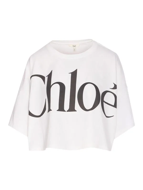 Chloe' T-Shirt - Blanc - Blanc - Femme | 24AJH09183101