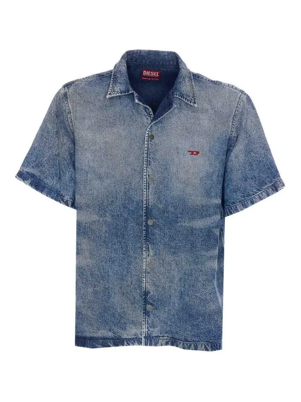 Diesel Chemise - Bleu - Bleu - Homme | A191780CMBP01 | thebs.com