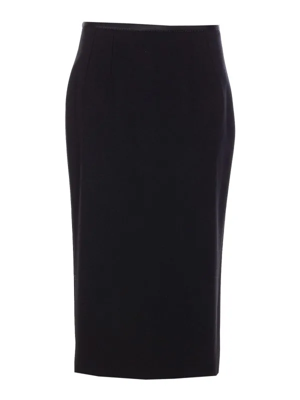 Dolce & Gabbana Jupe Midi - Noir - Noir - Femme | F4BBPTFUBD2N0000