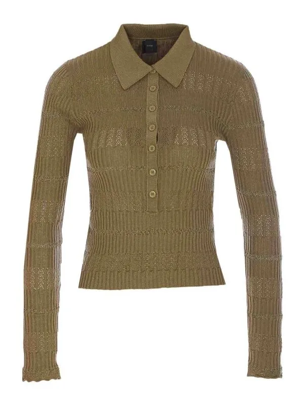 Pinko Polo - Vert - Vert - Femme | 104737A2FCV42 | thebs.com