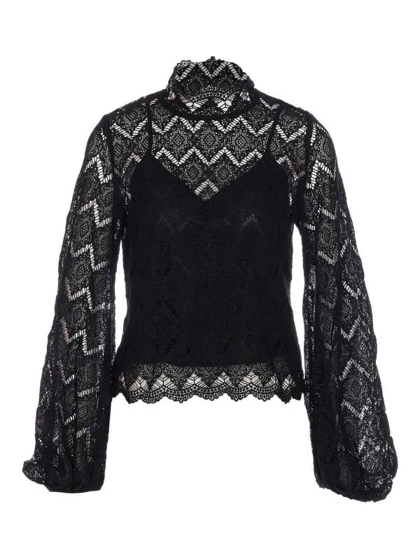 Twinset Chemise - Noir - Noir - Femme | 251TP240400006