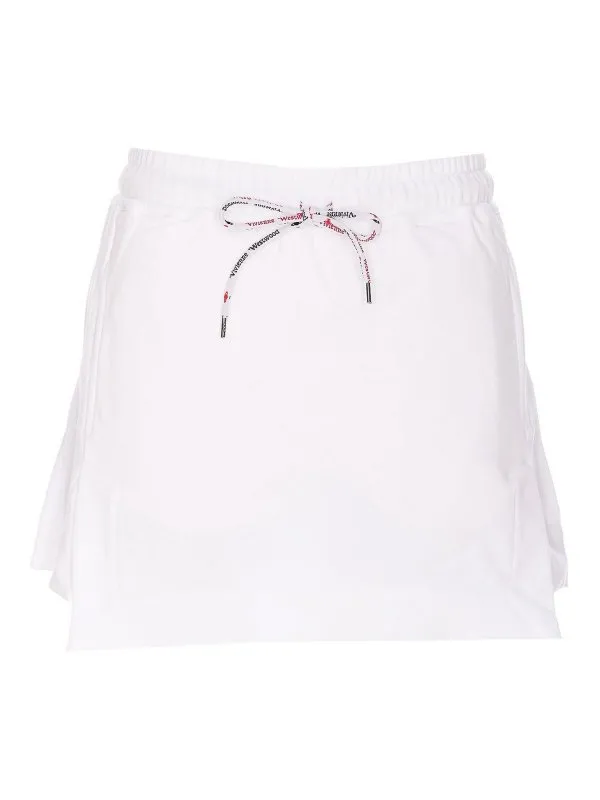 Vivienne Westwood Jupe Midi - Blanc - Blanc | 1J010007J006NA401