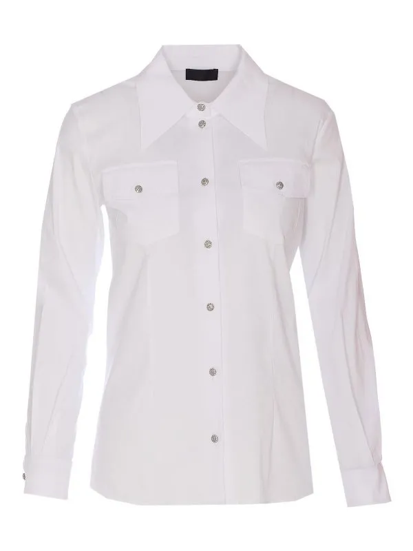 Liu Jo Chemise - Blanc - Blanc - Femme | CA5023T243211111