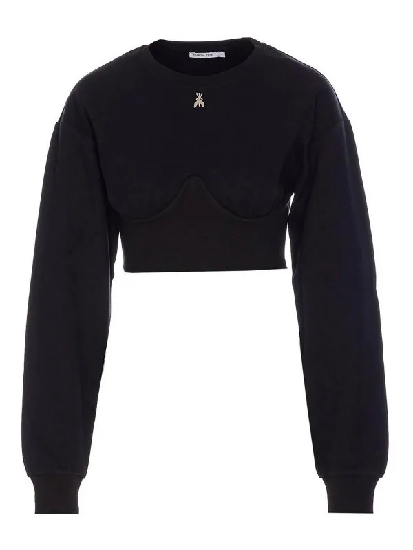 Patrizia Pepe Sweat-Shirts - Noir - Noir - Femme | 8M1694J219K103
