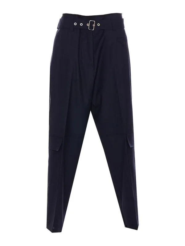 Pinko Pantalons Décontractés - Bleu - Bleu | 104701A2BQG82