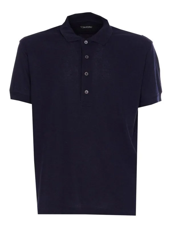 Tom Ford Polo - Bleu - Bleu - Homme | JPS010JMC047S25HB900