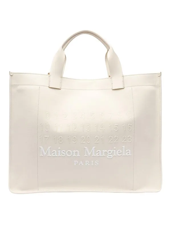 Maison Margiela Sac Cabas - Blanc - Blanc | SB2WC0003P7277HA764