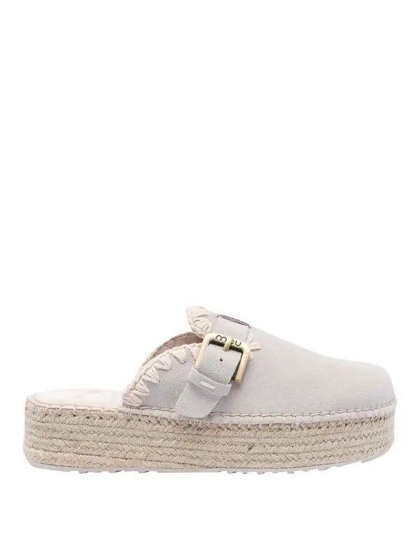 Mou Mules - Blanc - Blanc - Femme | 641000ACHLK | thebs.com