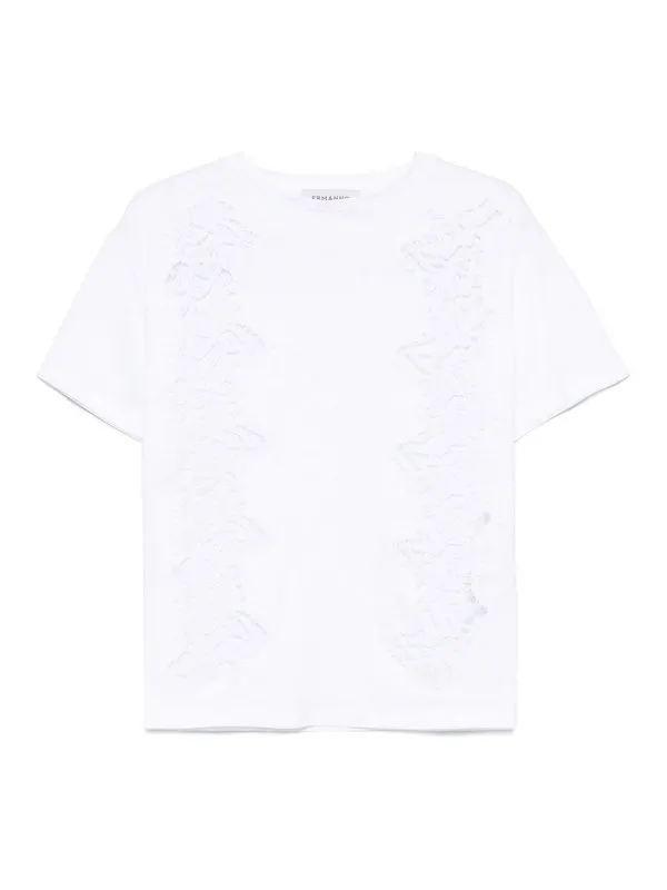 Ermanno Firenze T-Shirt - Blanc - Blanc - Femme | D46EL040EE5MF010