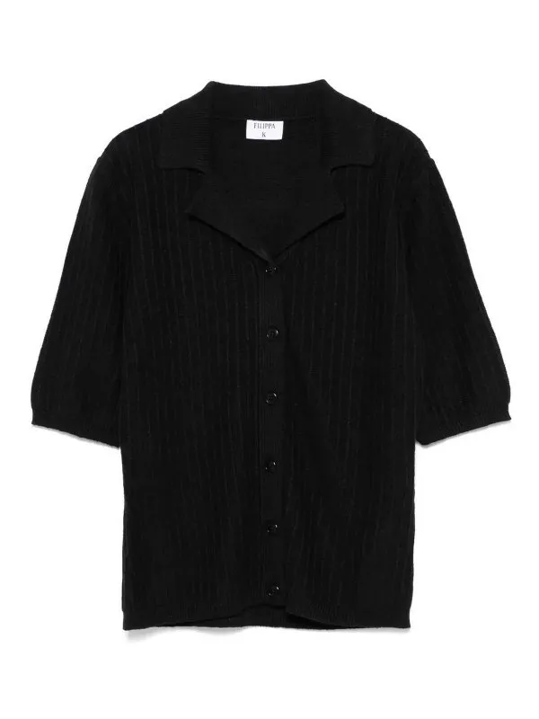 Filippa K Cardigan - Noir - Noir - Femme | 3102921433
