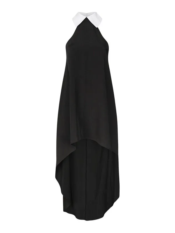 Alberto Audenino Robe Au Genou - Noir - Noir | AUS5IRINABLACK