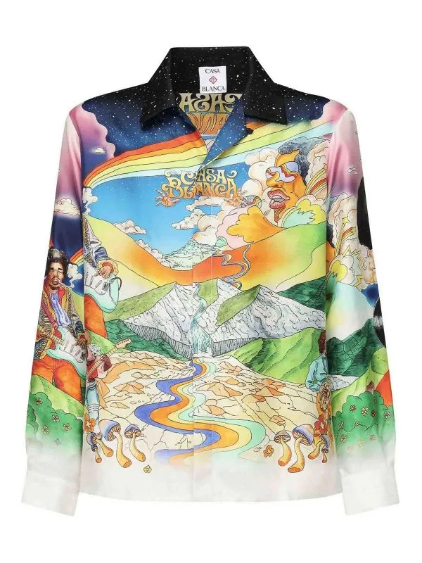 Casablanca Chemise - Multicolore - Multicolore | MS25SH00607