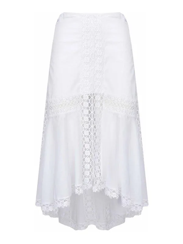 Charo Ruiz Jupe Longue - Blanc - Blanc - Femme | 251404WHITE