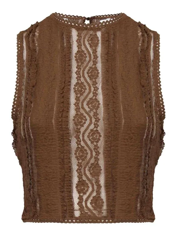 Charo Ruiz Top - Marron - Marron - Femme | 255101BROWN