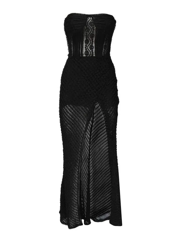 Charo Ruiz Maxi Robe - Noir - Noir - Femme | 255610BLACK