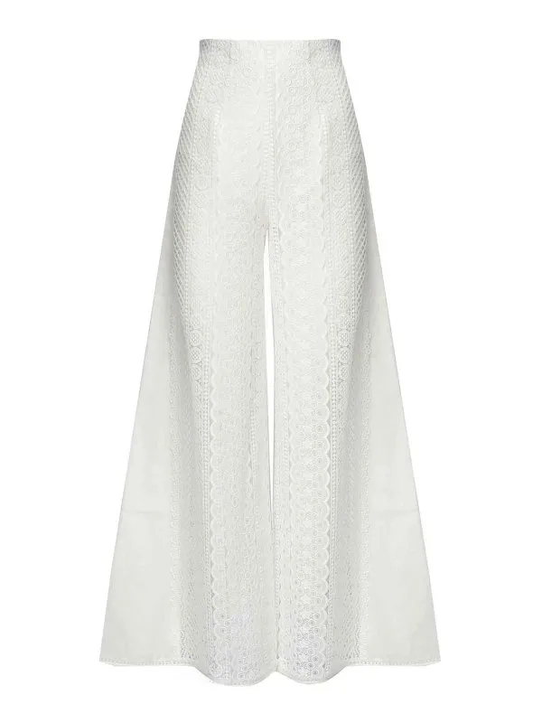 Charo Ruiz Pantalons Décontractés - Blanc - Blanc | 256501WHITE