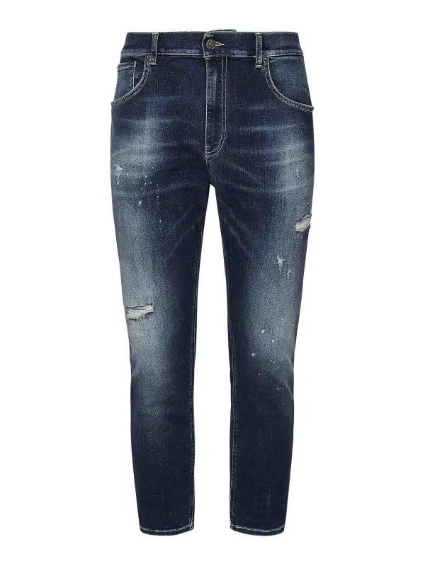 Dondup Jean Bootcut - Bleu - Bleu - Homme | UP575DS0334UIN4800