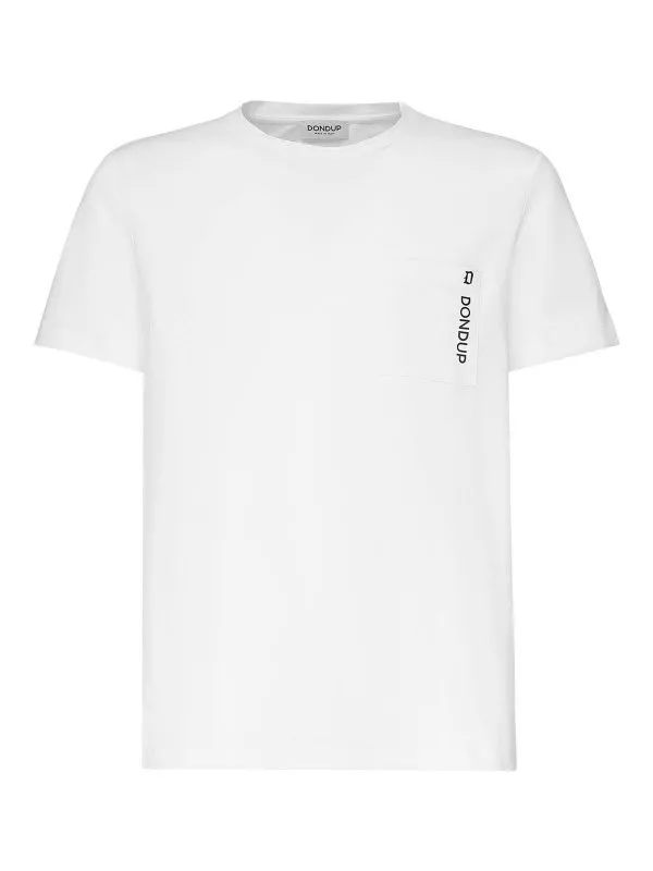 Dondup T-Shirt - Blanc - Blanc - Homme | US356JF0271UIS9000