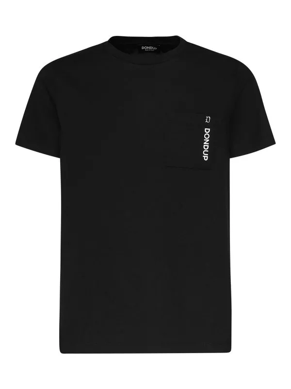 Dondup T-Shirt - Noir - Noir - Homme | US356JF0271UIS9999