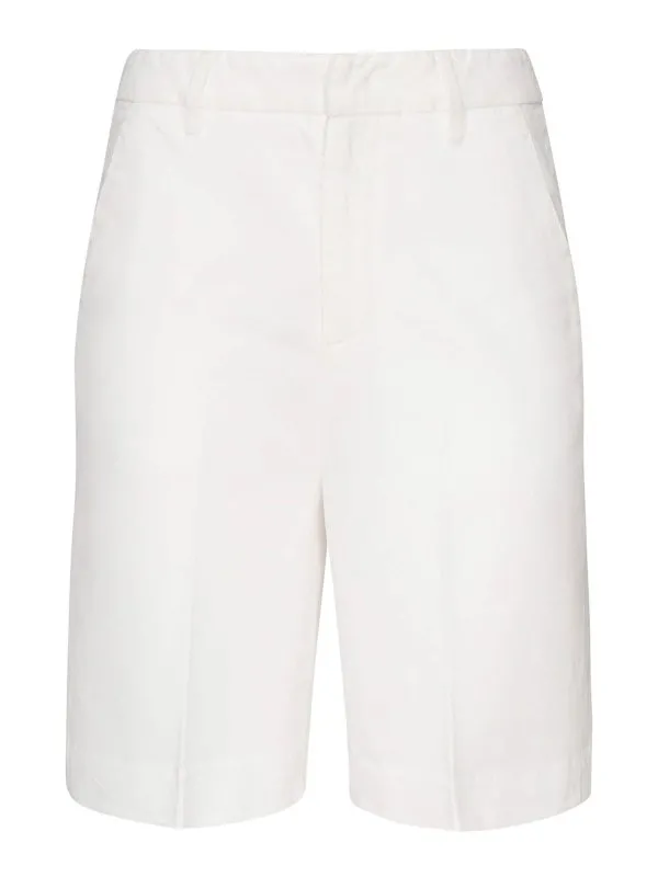 Dondup Short - Blanc - Blanc - Femme | DP767BFE020DBM5000