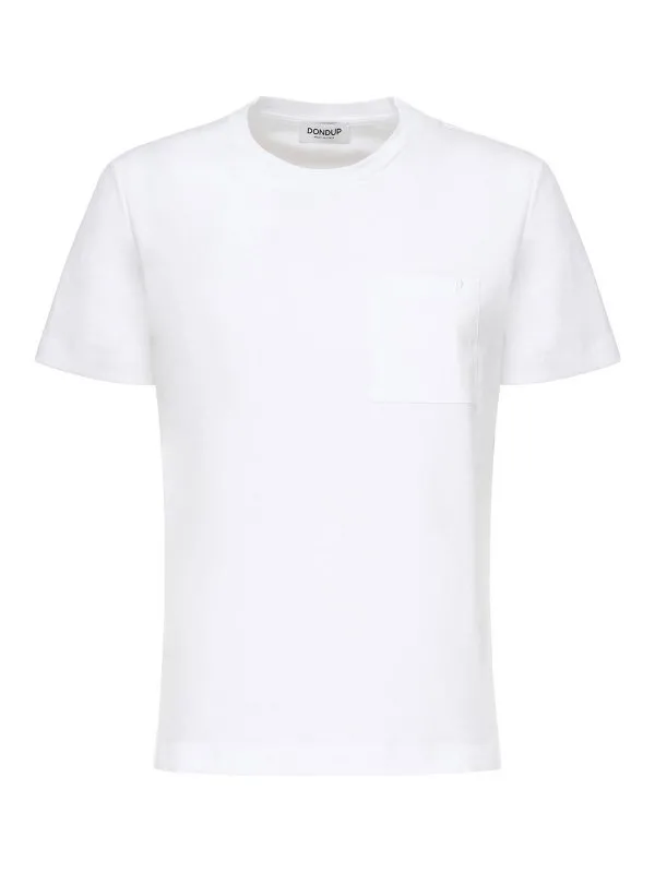 Dondup T-Shirt - Blanc - Blanc - Femme | DS020JF0271DIY2000