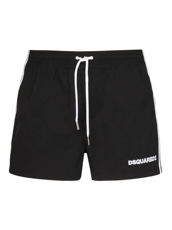 Dsquared2 Short De Bain - Noir - Noir - Homme | D7B646140001