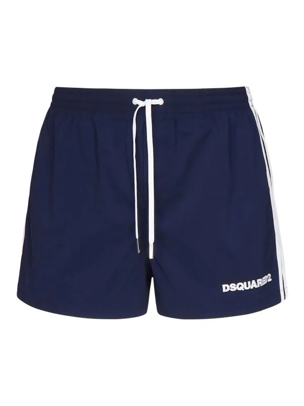 Dsquared2 Short De Bain - Bleu - Bleu - Homme | D7B646140417