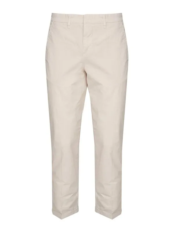 Fay Pantalons Décontractés - Blanc - Blanc | NTM8650187TRSEB209