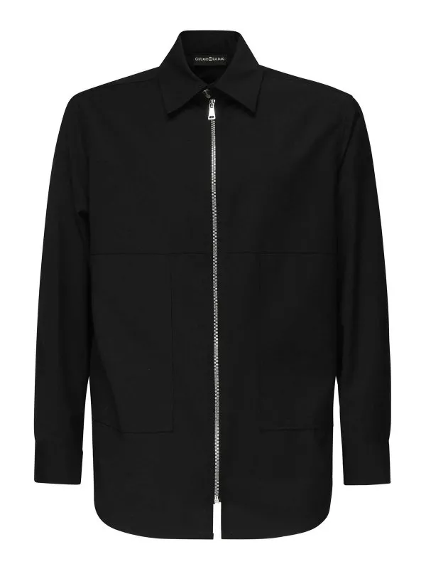 Giuliano Galiano Chemise - Noir - Noir - Homme | HORSENERO
