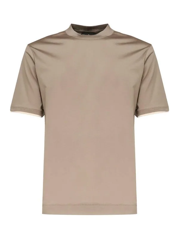 Giuliano Galiano T-Shirt - Beige - Beige - Homme | PUMAFANGONUDE