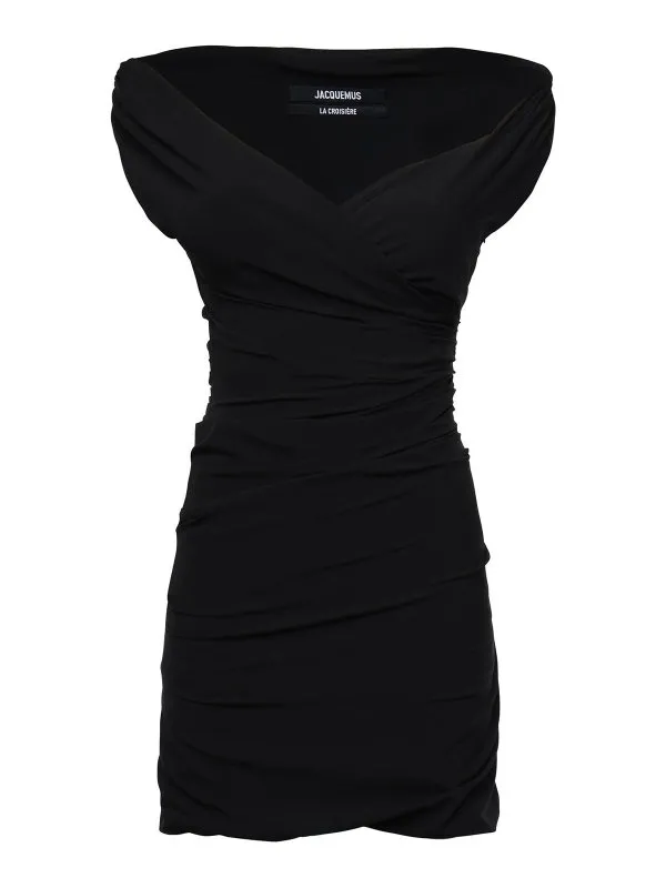 Jacquemus Robe Au Genou - Noir - Noir - Femme | 251DR2261767990