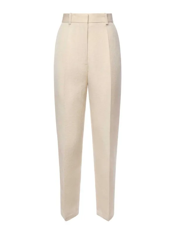 Jacquemus Pantalons Décontractés - Beige | 251PA1381709130