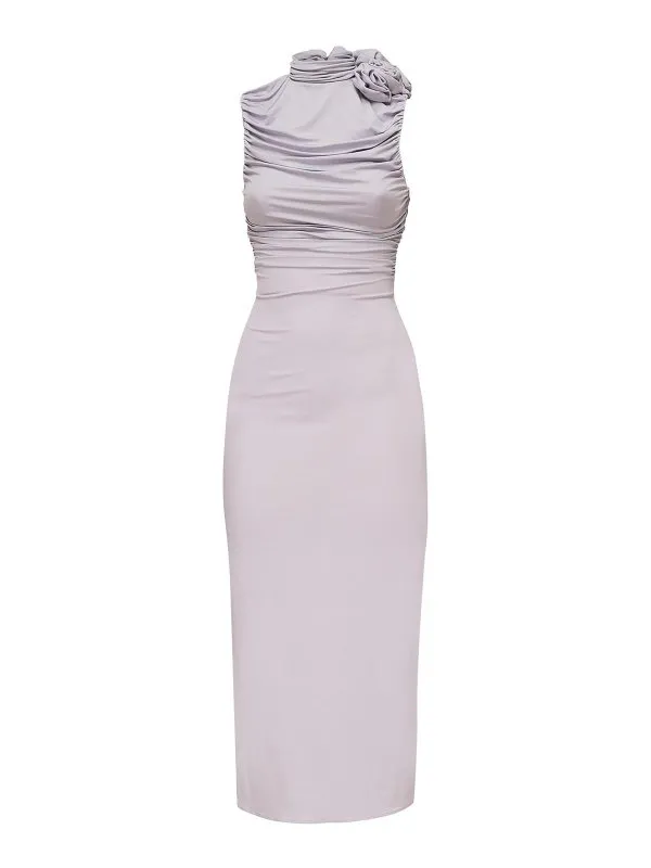 Magda Butrym Robe Au Genou - Violet - Violet | 1205250000025PURPLE