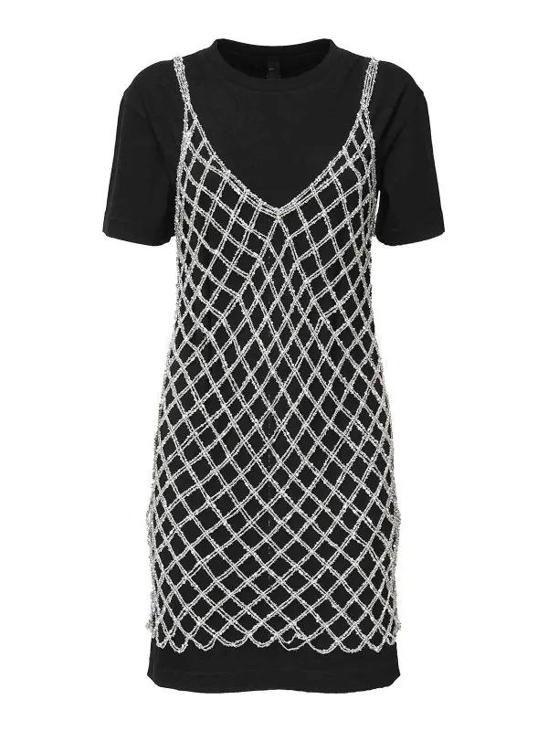 Pinko Robe Au Genou - Noir - Noir - Femme | 1051442LTZ99